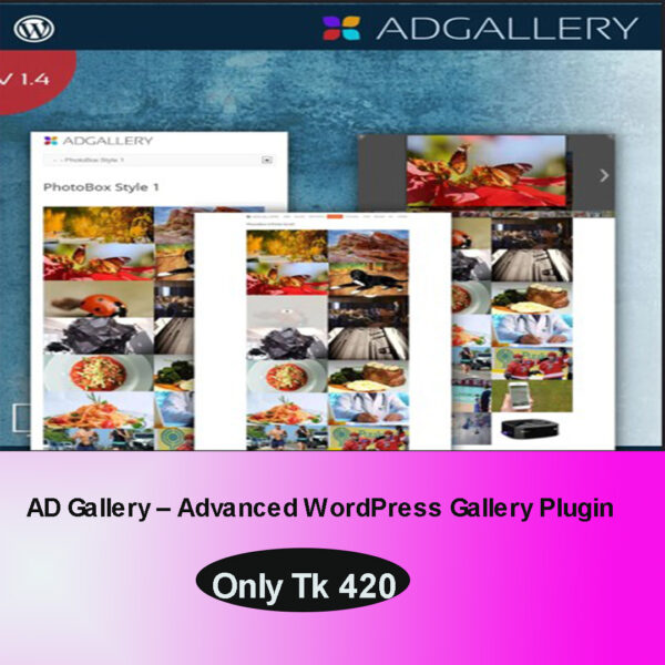 AD Gallery – Advanced WordPress Gallery Plugin