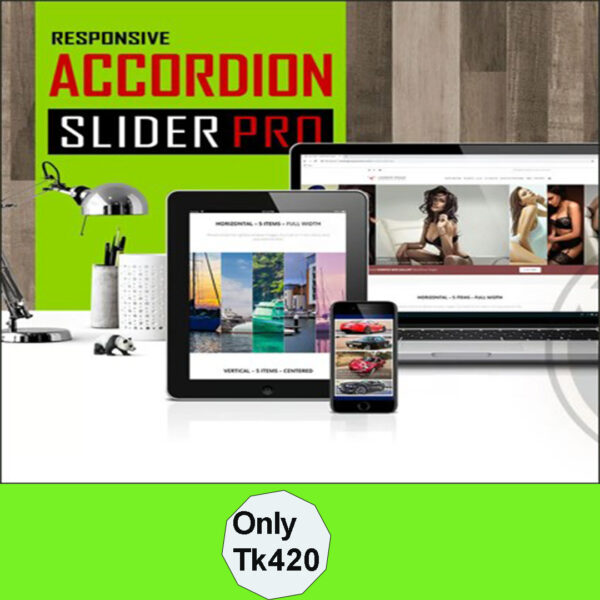 Accordion Slider PRO – Fully Responsive WordPress Plugin