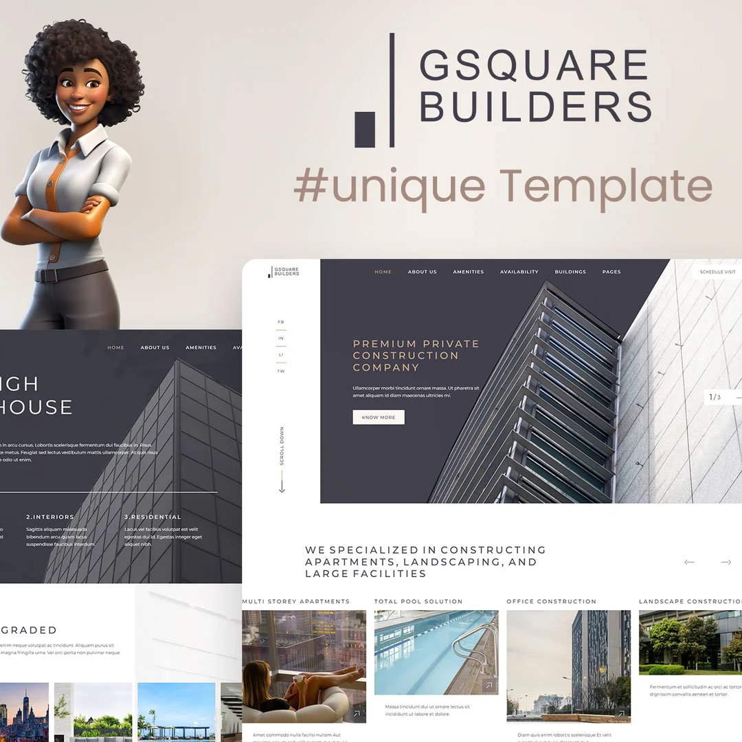 Gsquare - Real Estate Wordpress Theme.