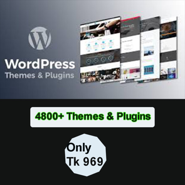 4,800+ Top-Rated WordPress Themes and Plugins Bundle