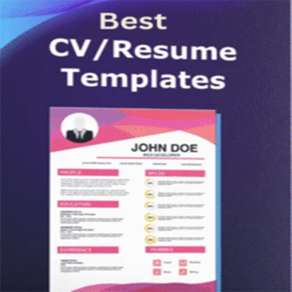 Professional CV and Resume Templates
